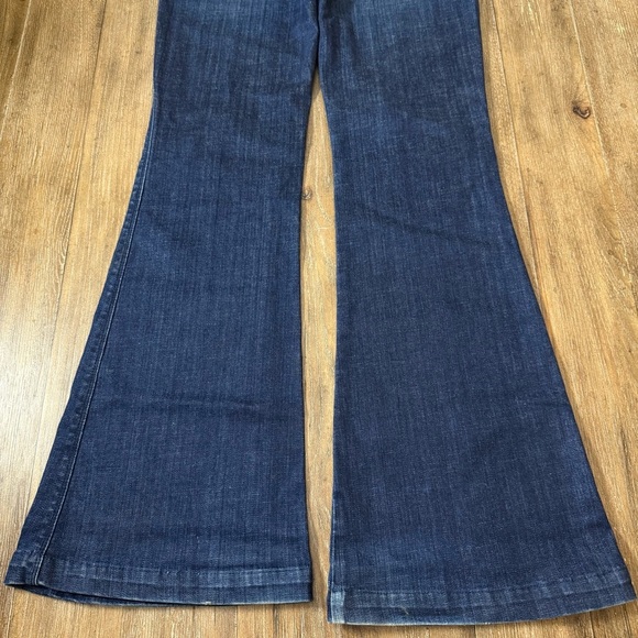 Habitual High Rise Flared Jeans Dark Blue 27 - Picture 12 of 12